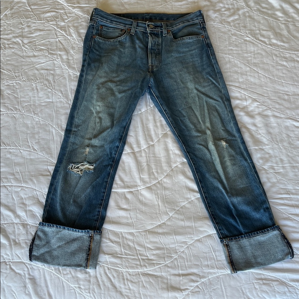 Vintage Levi’s 501s Blue Jeans Sz 32/34